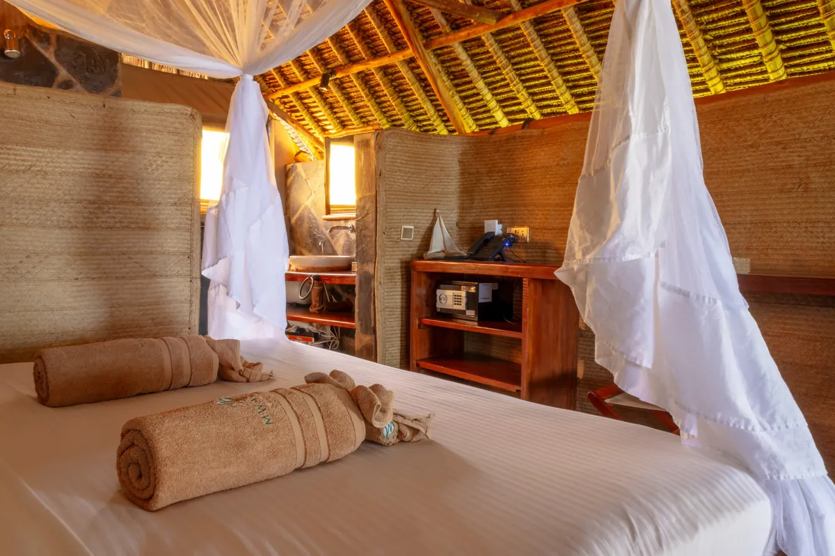 Makuti Classic bungalow at Mwazaro Beach Lodge